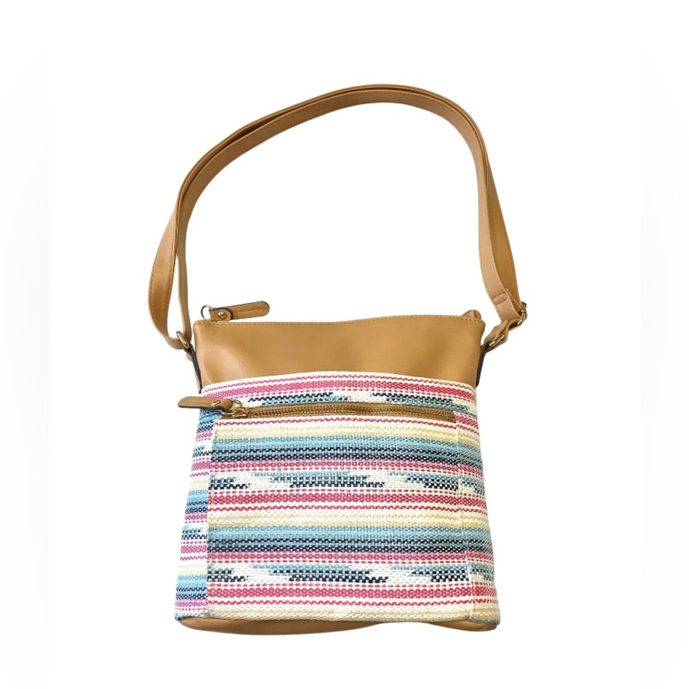 Multicolor Crossbody Purse Time and Tru Handbag - Picture 1 of 6